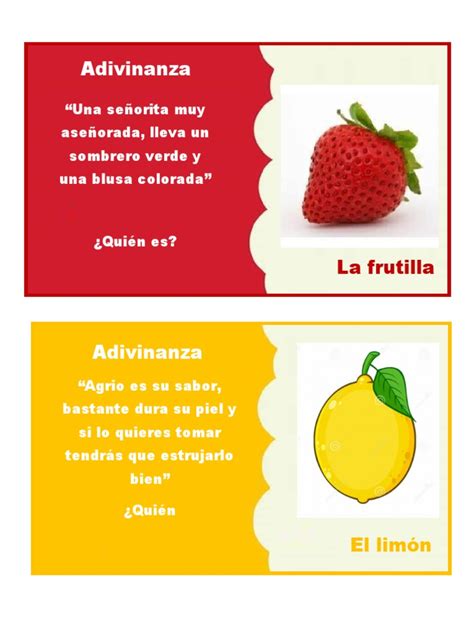 adivinanzas de frutas pdf.